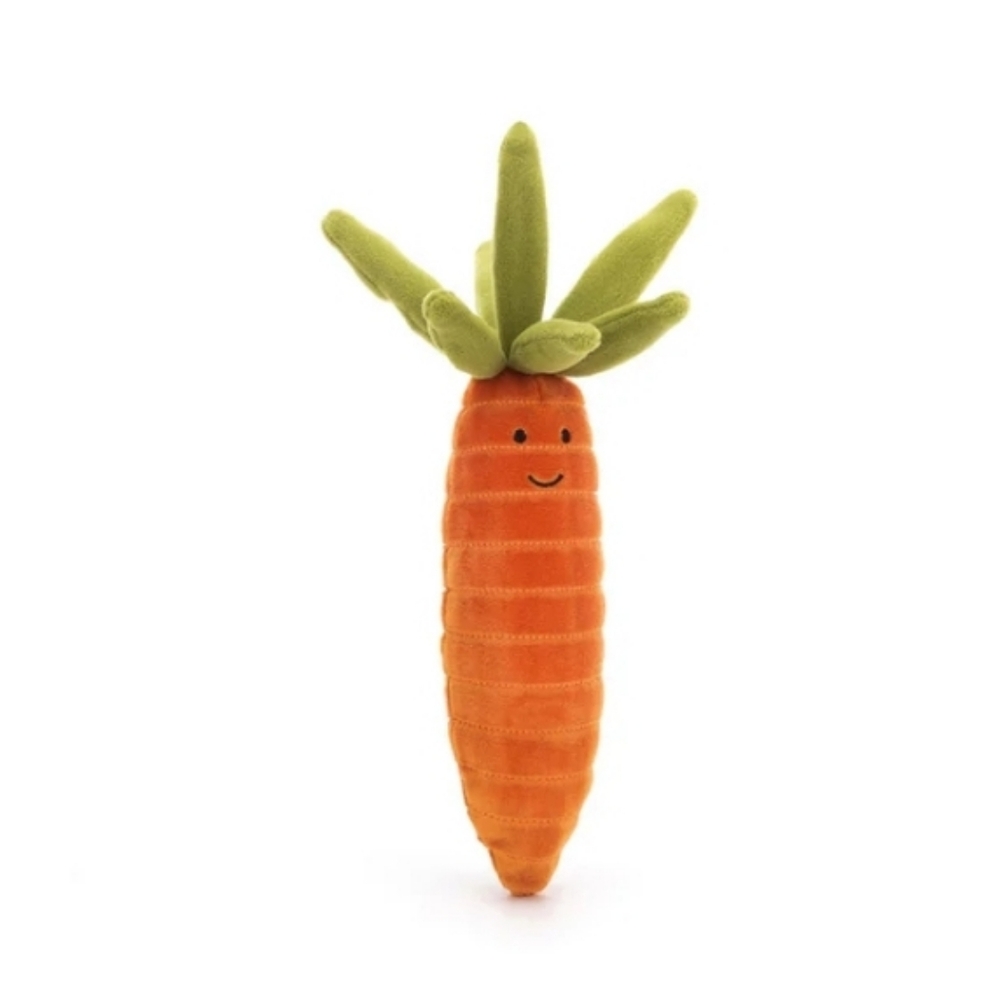 Jellycat Vivacious Vegetable Carrot 🥕 7" x 2" Plush & Soft NWT